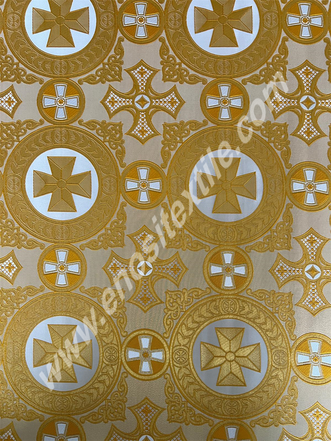 KL-1008 Gold Metallic Fabric